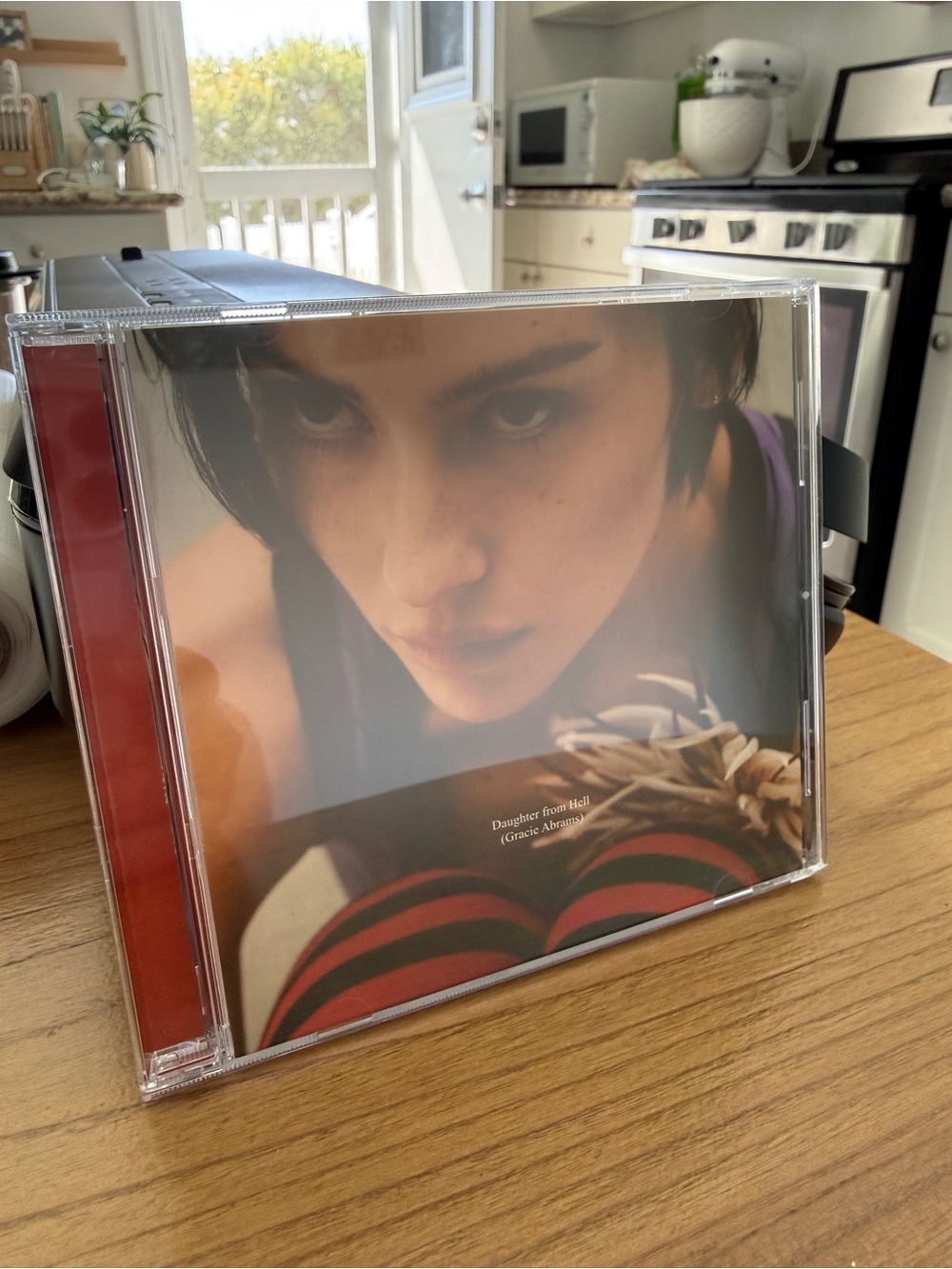 Gracie Abram’s signed CD (Daughter From Hell)